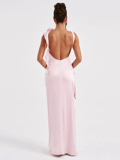 Appliques Slim Bodycon Vacation Dress