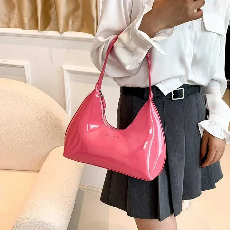 Designer Solid Shoulder Bag for Women