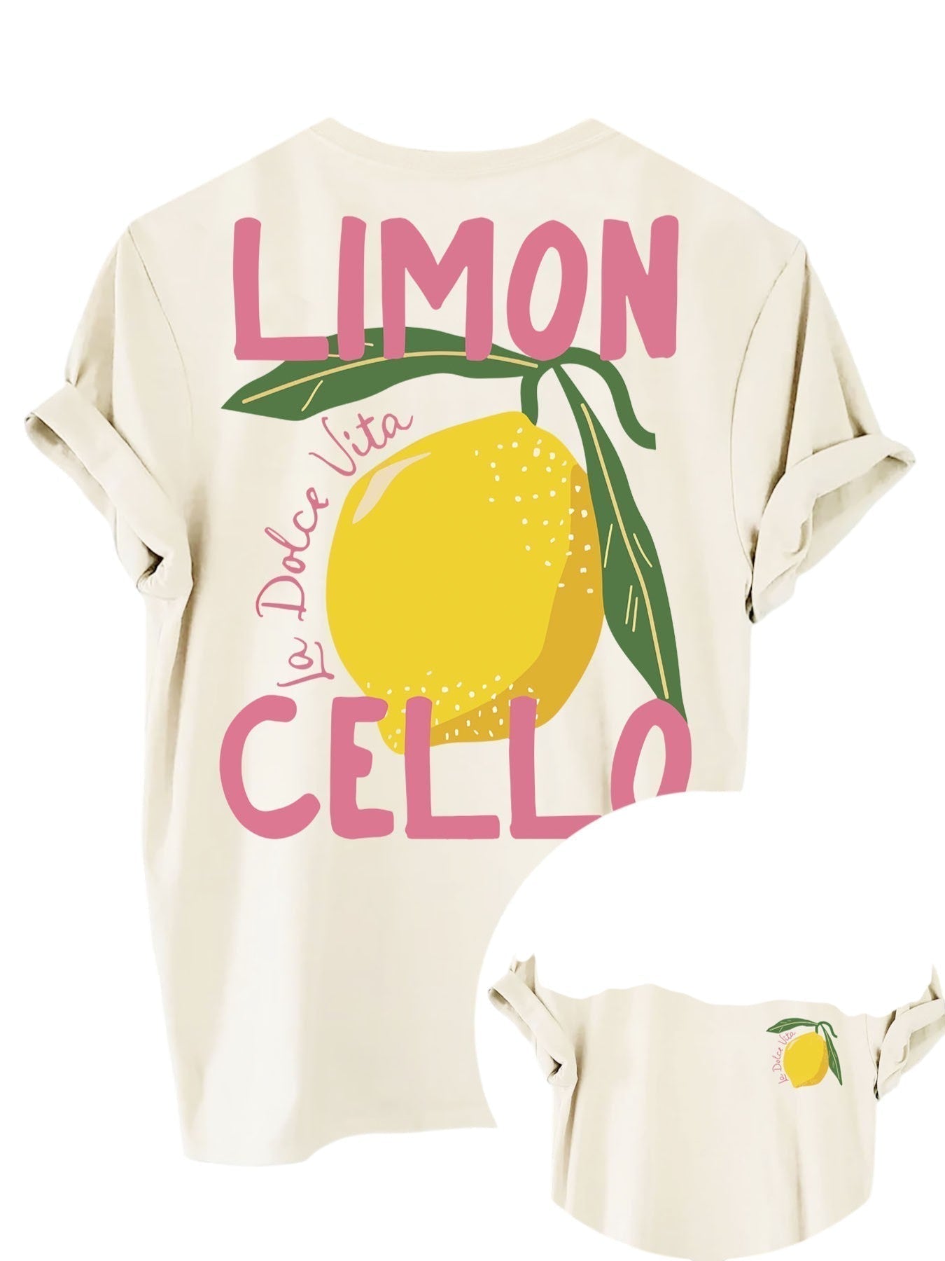 Trendy Women's Lemon Print Summer Shirt – Lightweight, Breathable, Short Sleeve, Ideal for Warm Weather