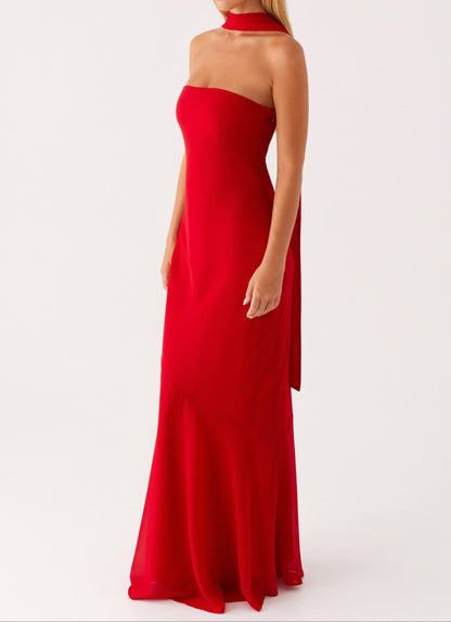 Pasquelina Maxi Dress - Red