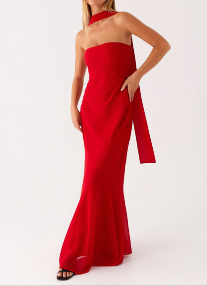 Pasquelina Maxi Dress - Red