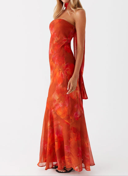 Mirabella Maxi Dress - Amber