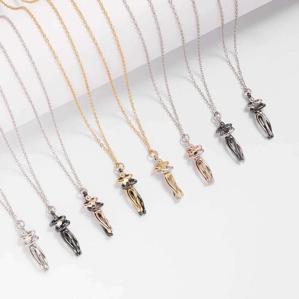 Unisex Pendant Necklace - Hip Hop Style