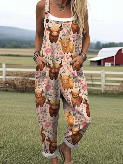 Elowen | Embroidered Pattern Jumpsuit