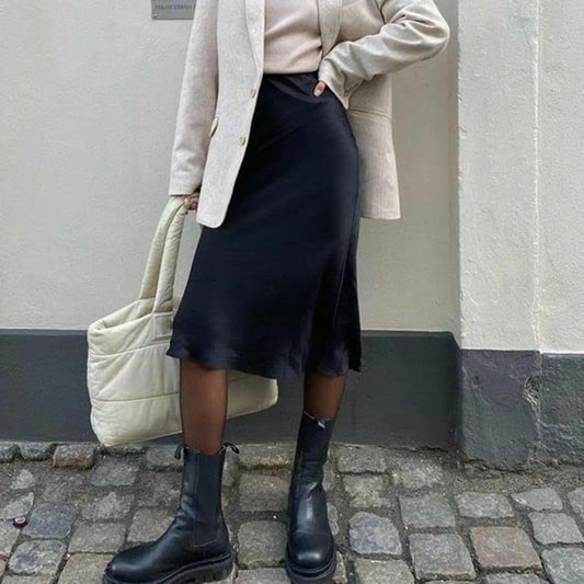 Premium Silk Elegant Skirt