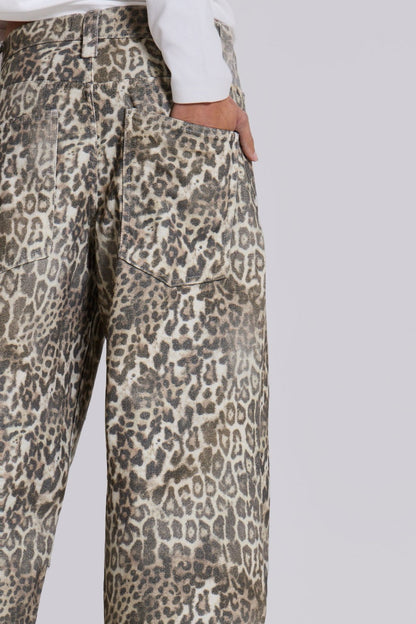 Veda Leopard Fade Jeans
