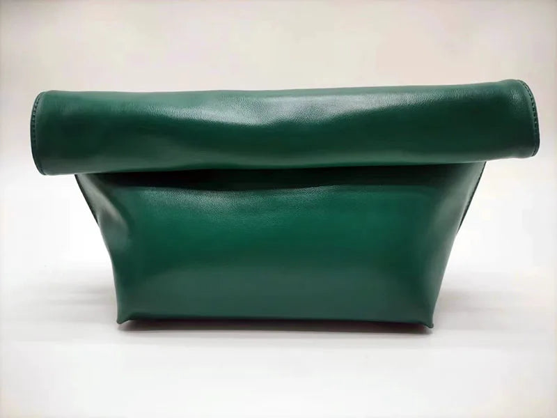 Vintage Soft PU Leather Clutch Wristlet