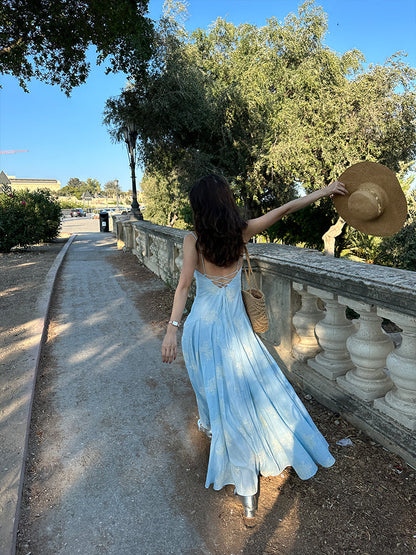 Vintage Handcrafted Strappy Dress