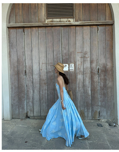 Vintage Handcrafted Strappy Dress