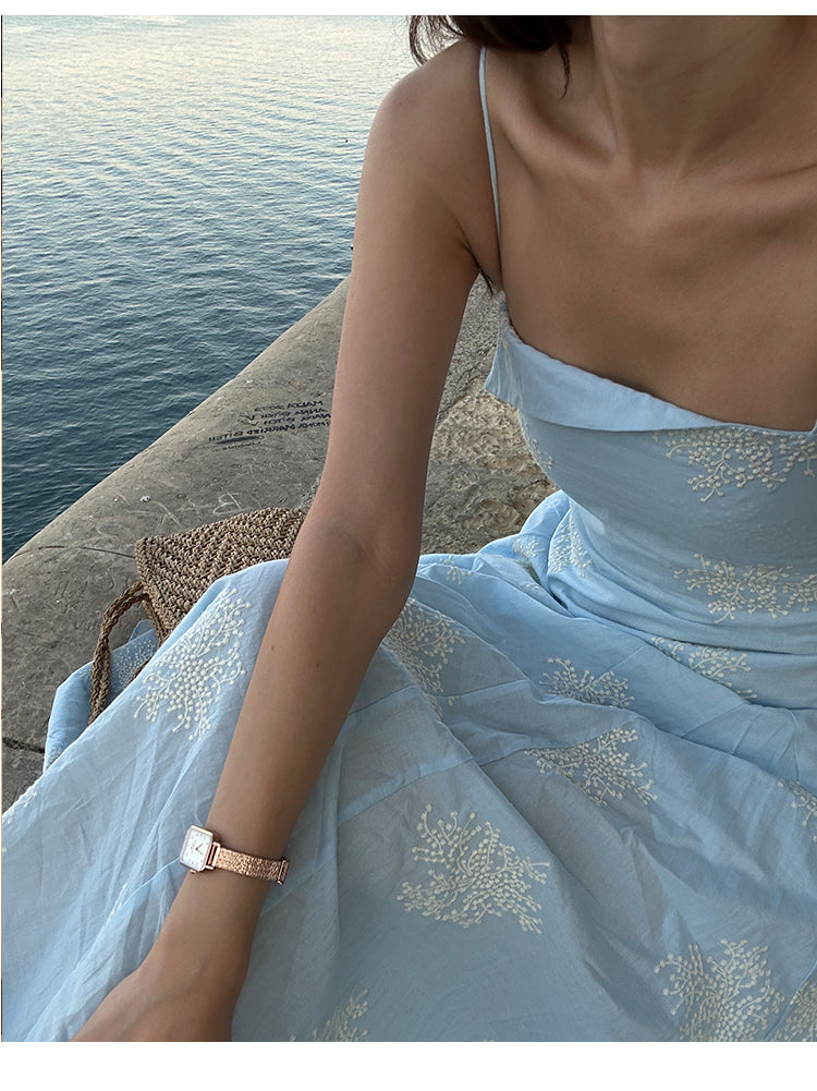 Vintage Handcrafted Strappy Dress