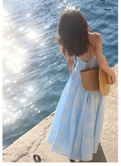 Vintage Handcrafted Strappy Dress