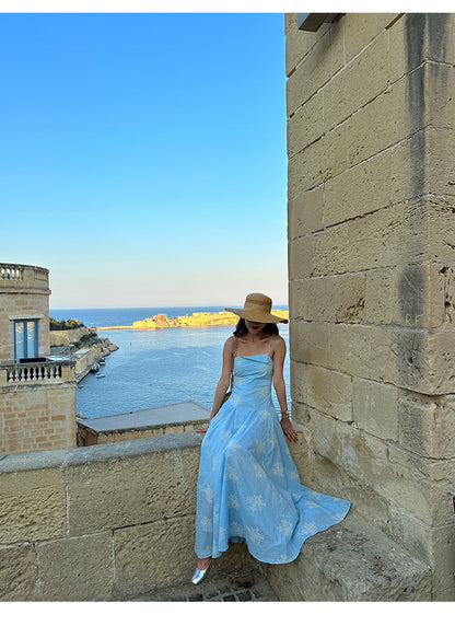 Vintage Handcrafted Strappy Dress