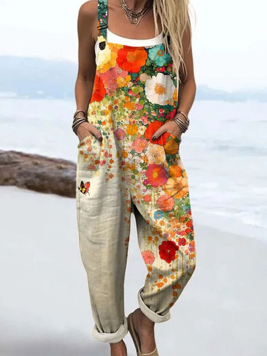 Clara | Floral Jumpsuit