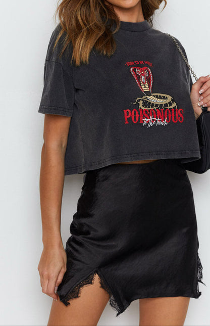 Cristina Lace Mini Skirt Black