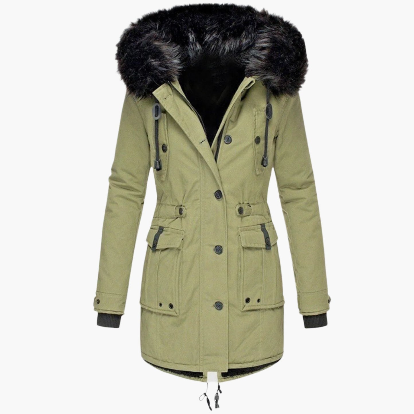 | Women's Warm Hooded Winter Coat