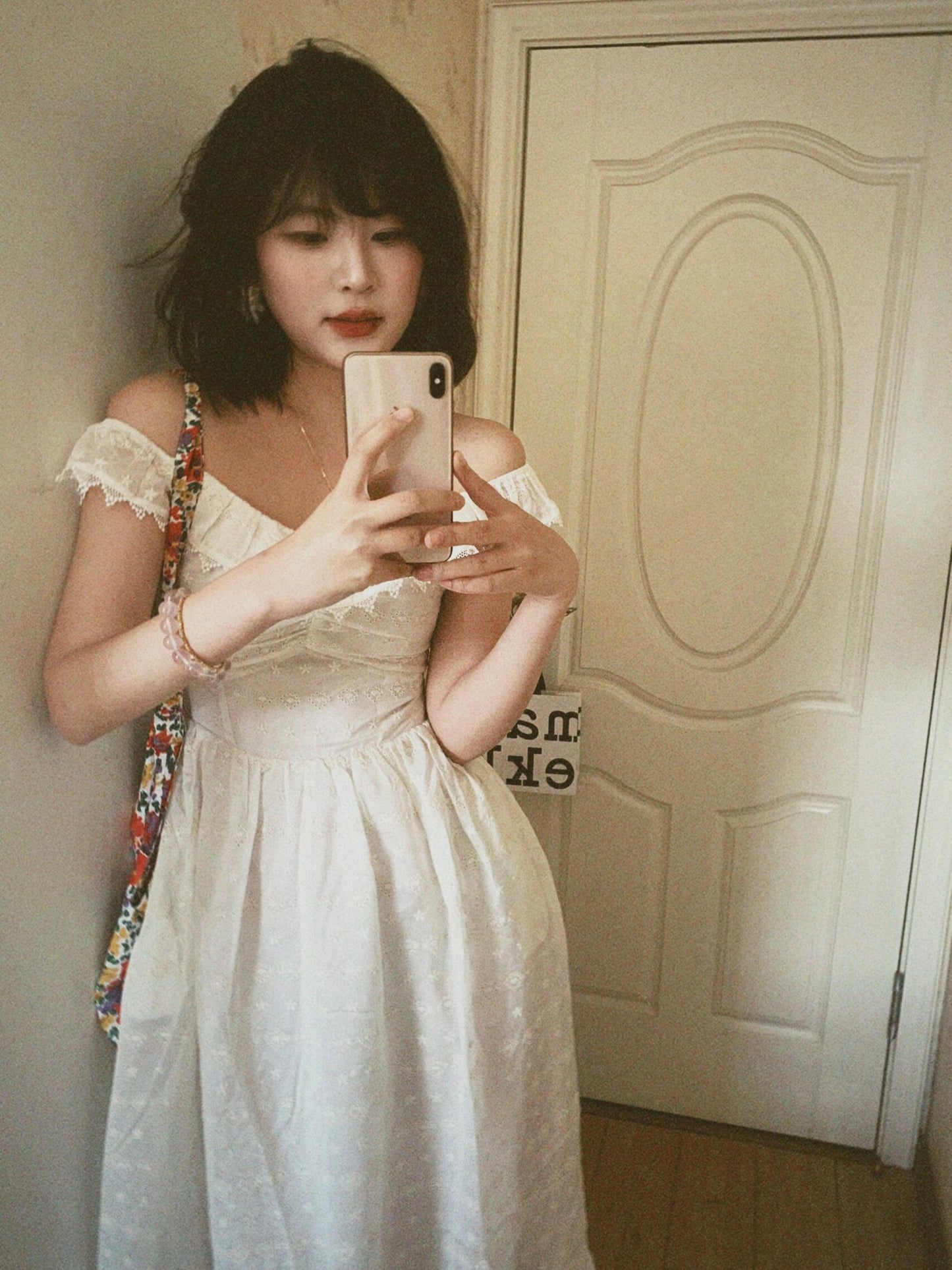 White Embroidered Lace Maxi Dress Dreamy Beach Getaway Look