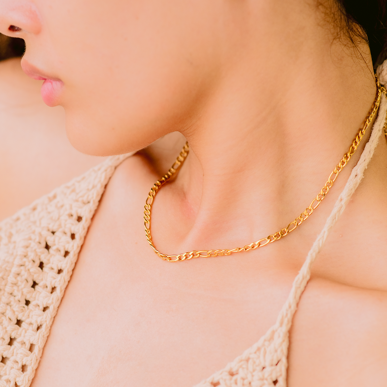 Willow Luxe Gold Chain Necklace