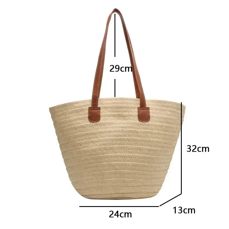 High-End Texture Commuter Shoulder Bag