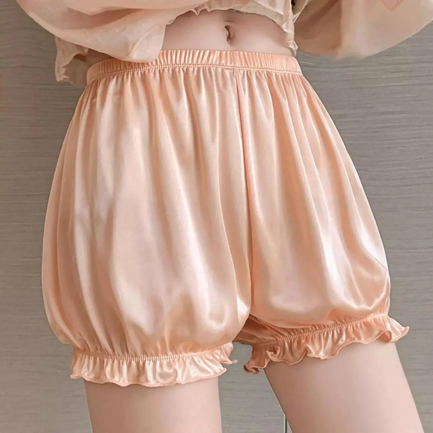 Retro Frilled Pumpkin Bloomer Short