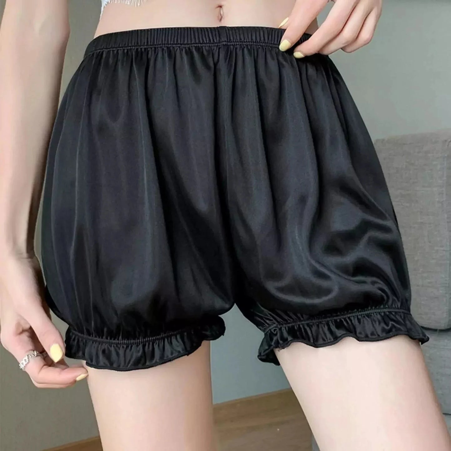 Retro Frilled Pumpkin Bloomer Short
