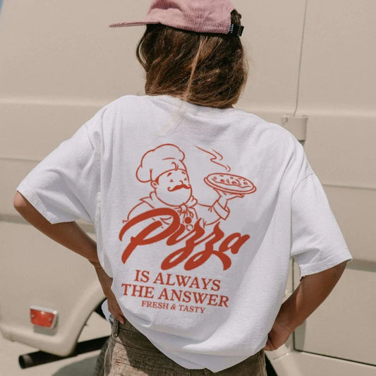 Pizza Funny Retro T-shirt