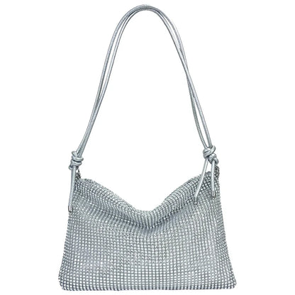 Shiny Shoulder Chain Satchel Wedding Cocktail Clutch Bag