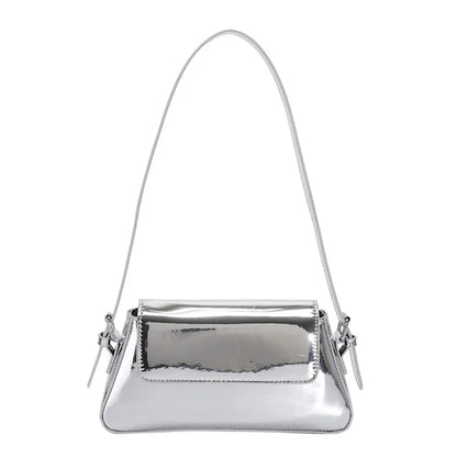 Shiny Shoulder Chain Satchel Wedding Cocktail Clutch Bag