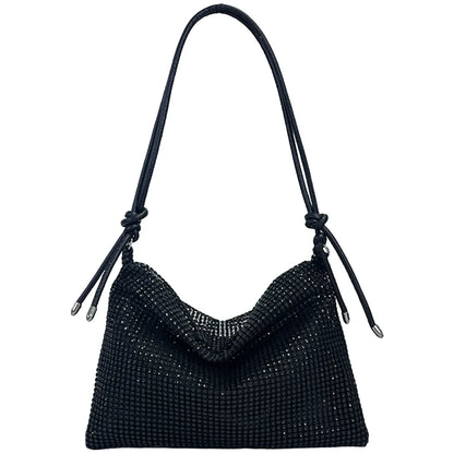 Shiny Shoulder Chain Satchel Wedding Cocktail Clutch Bag