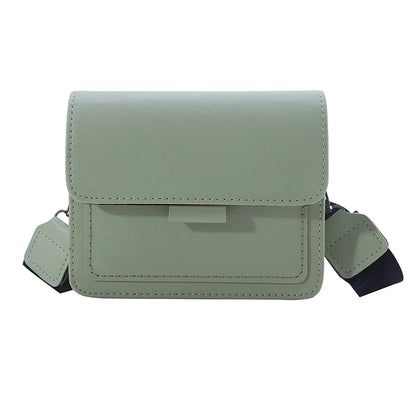Retro Square Wide Strap Crossbody