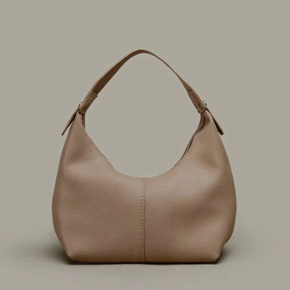 Vintage PU Leather Underarm Shoulder Bag