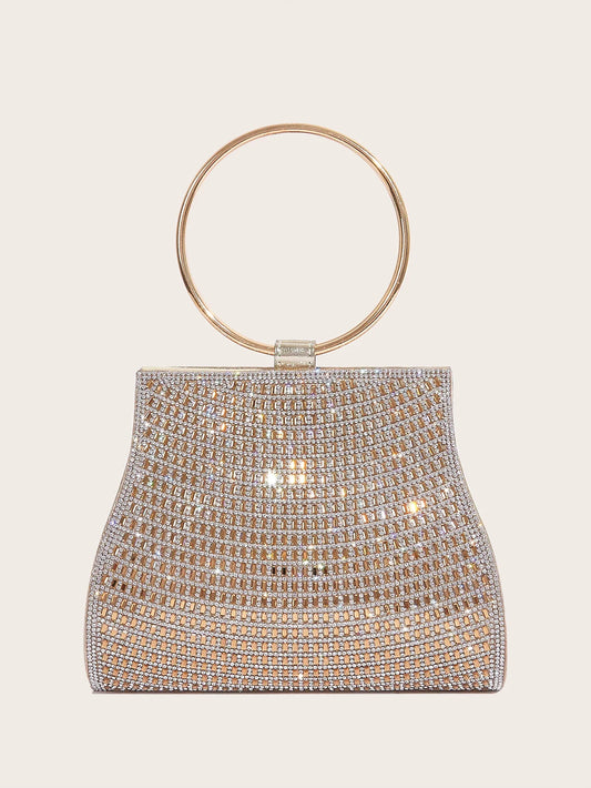 Diamond Rhinestones Bridal Evening Clutch Bag