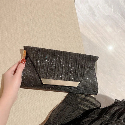 Glitter Party Clutch Bag Wristlet