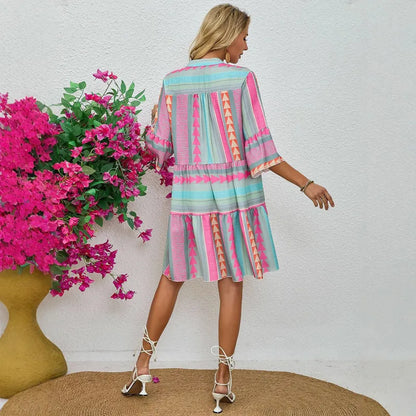 Livia | Patchwork Dress