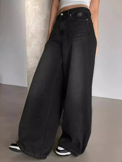 Women Baggy Wide Leg Jeans