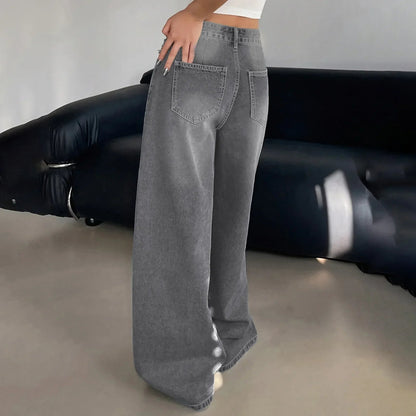 Women Baggy Wide Leg Jeans