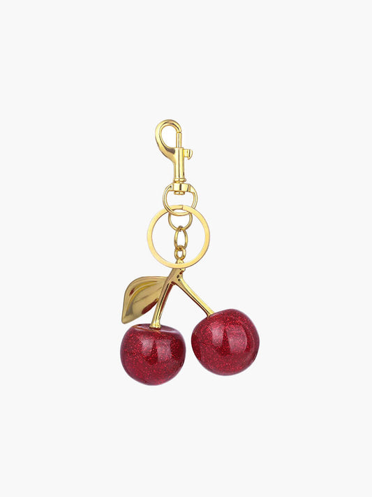 Women Cherry Bag Necklace
