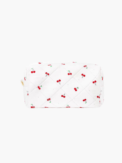 Women Cosmetic Bag Cherry Pattern