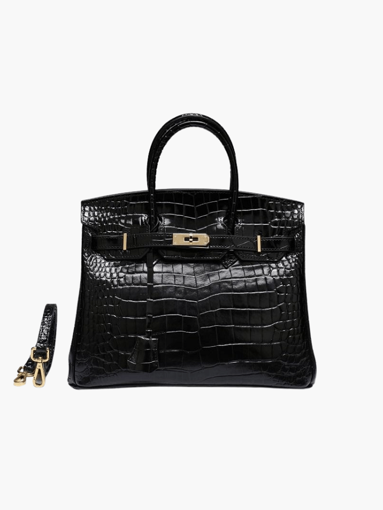 Women Handbag Cognac Brown