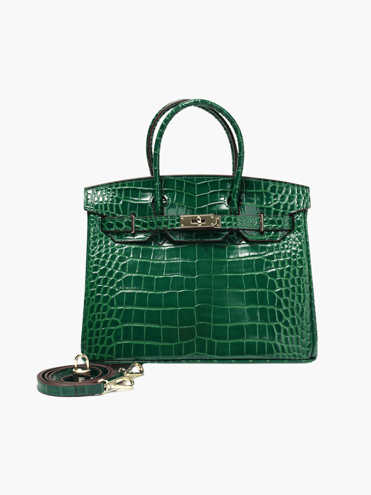 Women Handbag Cognac Brown