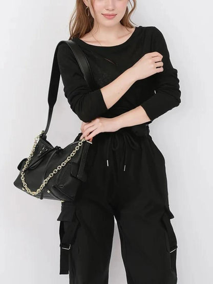 Women Leather Shoulder Bag