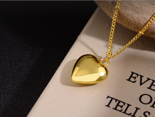 Women Necklace Love Heart