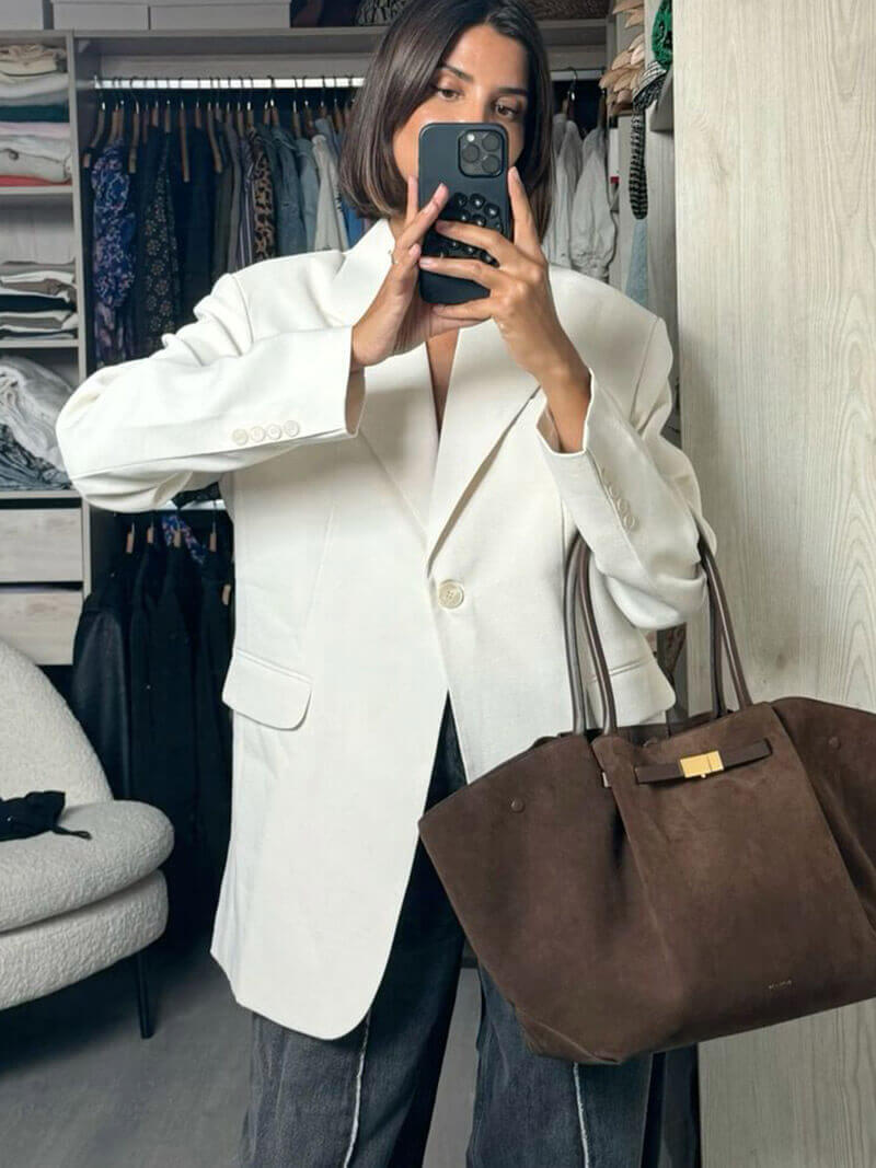 Women'S Handbag Suede