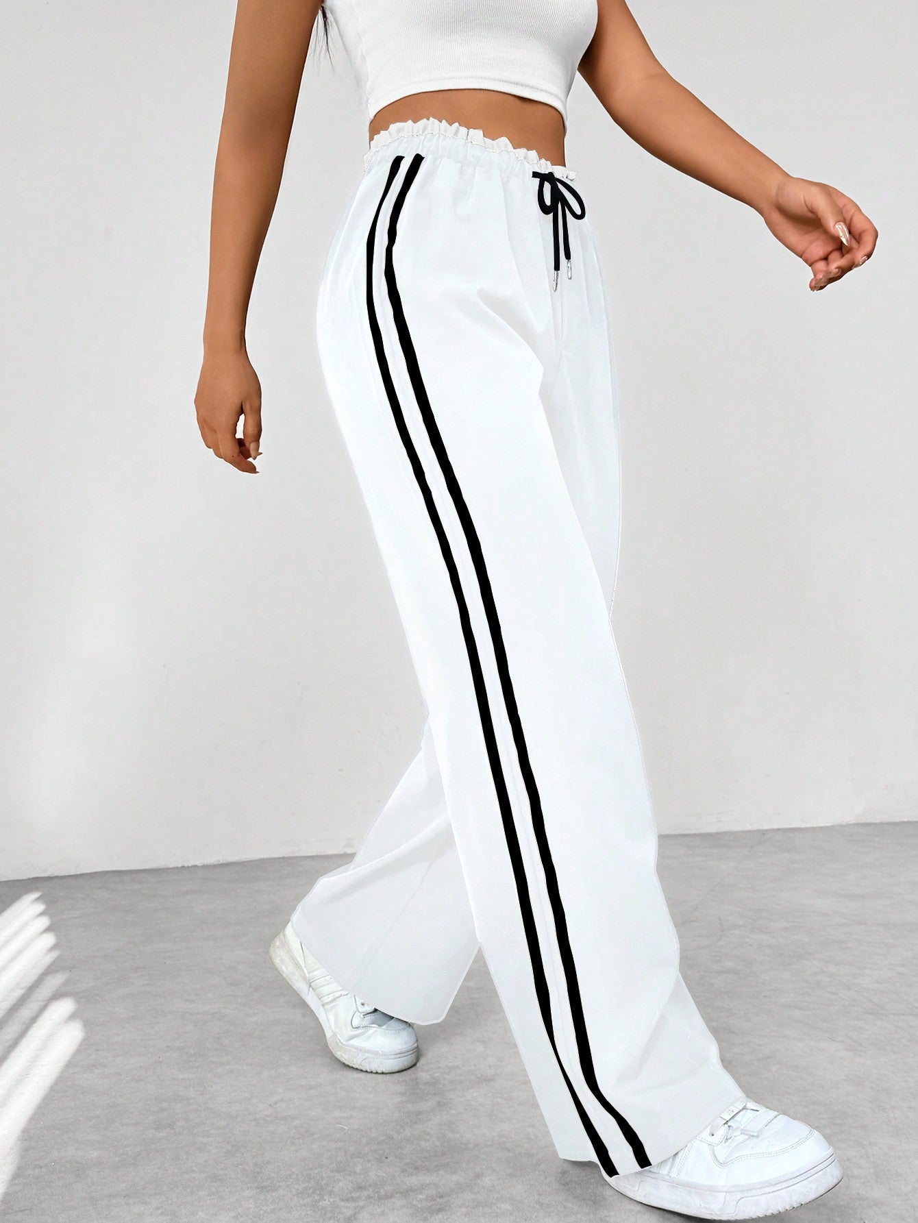 Women'S Trousers Wide Leg