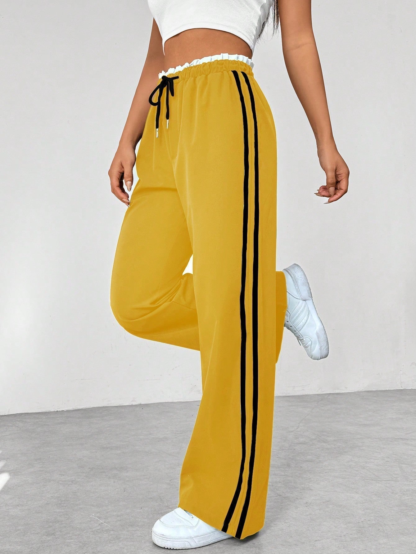 Women'S Trousers Wide Leg