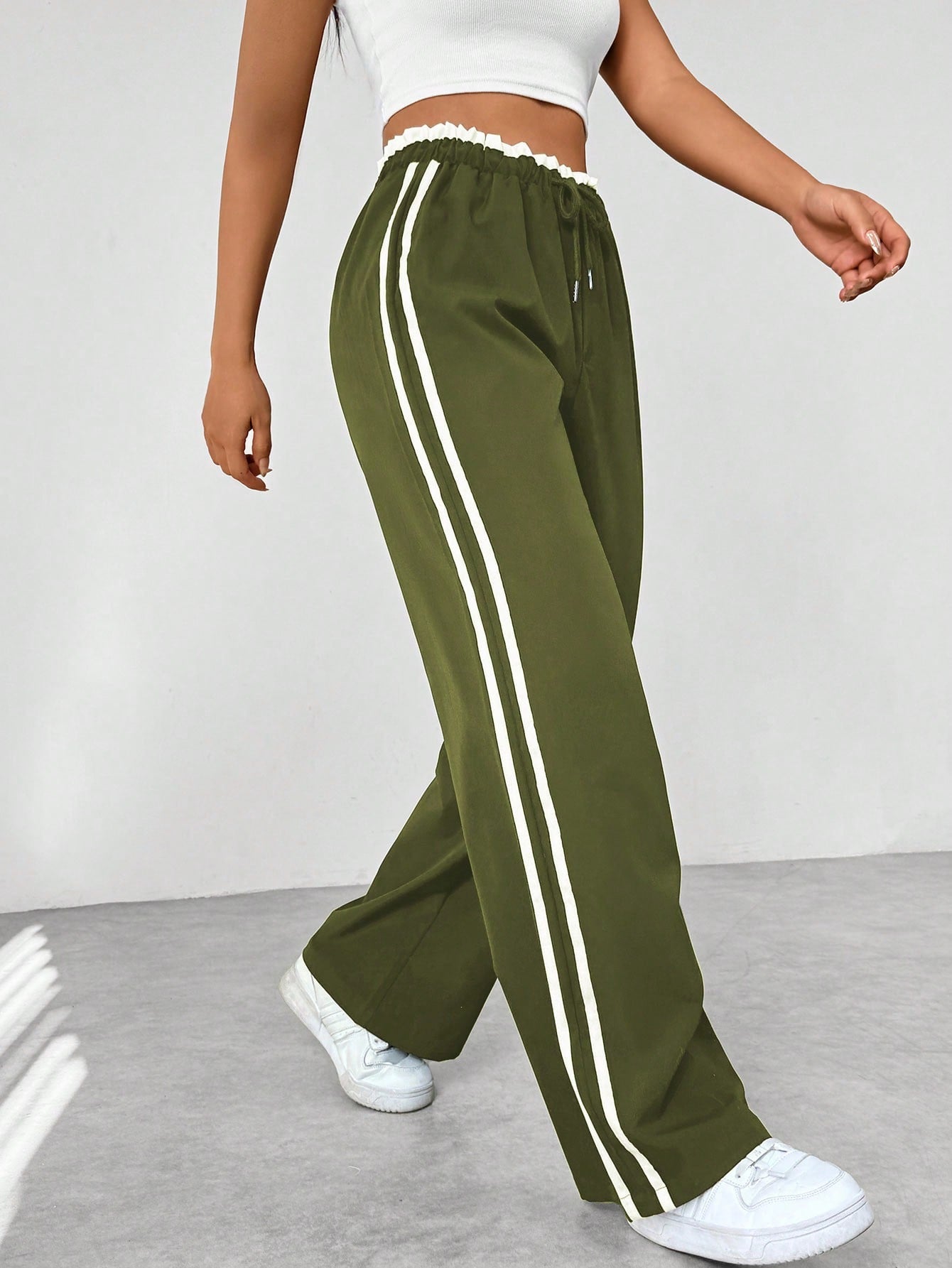 Women'S Trousers Wide Leg