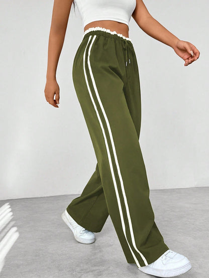 Women'S Trousers Wide Leg