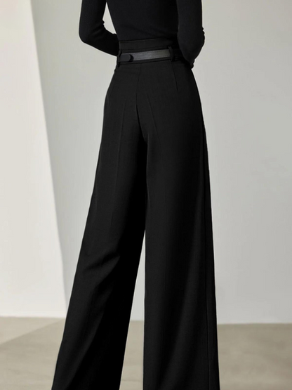 Women Wide Leg Trousers High Waist