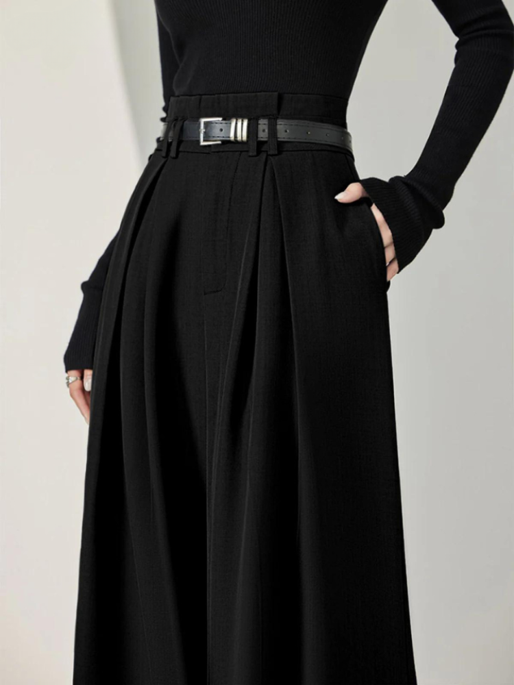 Women Wide Leg Trousers High Waist