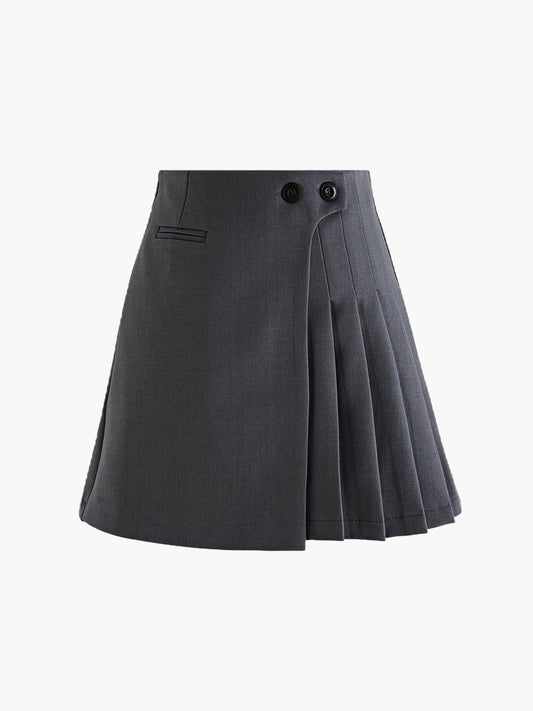 Women's Black Mini Skirt High Waist