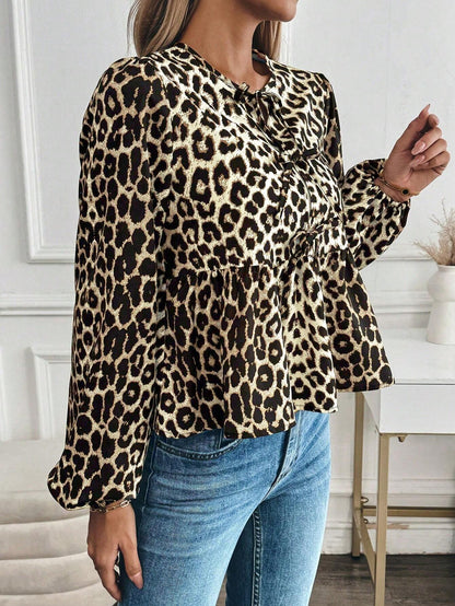 Women's Blouse With Bow Detail